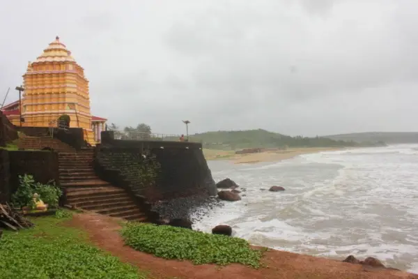 Kunkeshwar temple and beach